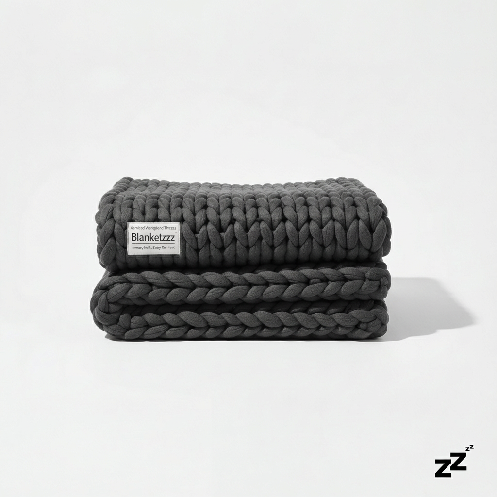 Knitted Weighted Throw